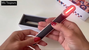3 in1 Skincare Red Light Therapy Eye Massage Wand Facial Massager Lift Skin Rejuvenation Fade Fine Line