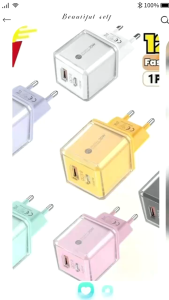 Bộ sạc nhanh QC3.0 PD30W type-c120W 2cổng sạc nhanh ổn định cổng sạc USB yo TypeC dành cho các dòng Công nghệ GAN chống quá tải nhiệt