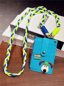 กระเป๋าใส่บัตรแบบสะพายข้างพร้อมสายรัดคอสำหรับนักเรียน กระเป๋าใส่เหรียญ บัตรอเนกประสงค์ บัตรขนบ้านเมือง กระเป๋าใส่บัตรสำหรับผู้หญิง