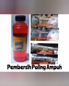 Pembersih Blok Mesin Kerak Kaca dan Karat isi 250ml
