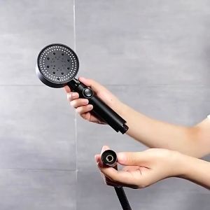 ✅100% Original UME 3 in 1 Shower Head Set 5-speed Booster Shower with Hose Portable Handheld Shower Set