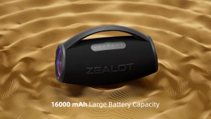 ZEALOT S97 Speaker Bluetooth 5.2 | 16000mAh Battery | Portable Outdoor Wireless Speaker | Waterproof IPX6 | Bass Stereo | Type-C Fast Charging