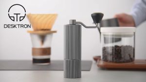 Manual Coffee Grinder Burr Coffee Bean Grinder Capacity 25g with CNC Stainless Steel Conical Burr Internal Adjustable Setting | SG STOCK