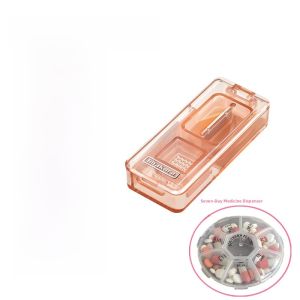 Portable Dopaamine Pill Cutter Tablet Splitter One to Two Four Grinding Medicine Device Portable Medicine Box Pill Crusher