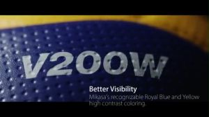 ชุดลูกวอลเลย์บอลหนังอัด(PU) ของแท้ 100% ที่สูบลม": "Volleyball Mikasa V200W FIVB ลูกวอลเลย์บอลหนังอัด (PU) ของแท้ 100% ที่สูบลม",