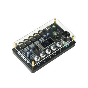 diymore | DM-TB4C02 Audio Switcher with Tone Control TDA7440 Stereo Sound Controller Independent Channel Memory For TV Game Console Type C