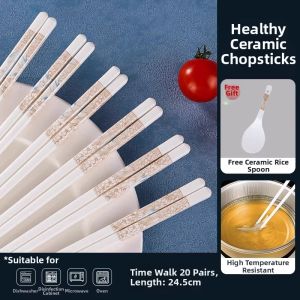 TAFUMAN | Anti-Slip Ceramic Chopsticks High-Quality Temperature-Resistant