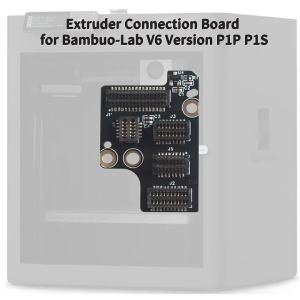 Bo Mạch Giao Tiếp Đầu Phun Bambu Lab P1P P1S Bộ Chuyển Đổi PCB Tấm Chuyển Đổi Cho Máy In 3D Phụ Kiện In Chính Xác Bộ Phận Cần Thiết