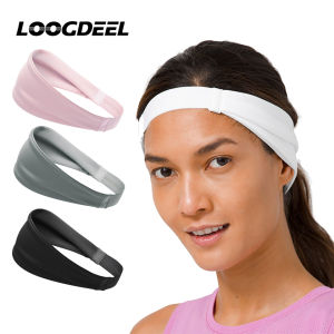 LOOGDEEL  Breathable Quickly Drying Sweatproof For Men And Women Sports Headbands Running Fitness Turbans Yoga Basketball Tenni