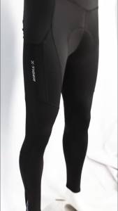 x-tiger | X-TIGER Winter Mens Long Cycling Pants Sponge Pad Shock Absorption Bicycle Trousers Warm Breathable MTB Road Bike Tights