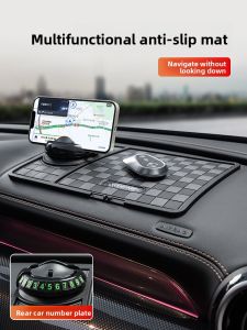 NBM | Heat Resistant Car Mat with Phone Holder and Dashboard Organizer