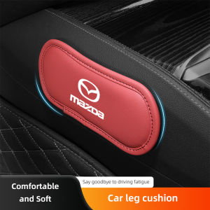 Car Interior Leg Knee Rest Pads Leather Cushion For Mazda 2 6 3 CX5 CX80 CX70 CX90 MX30 CX60 CX50 CX30 BT50 e-TPV CX3 CX8 Atenza