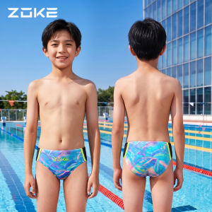 ZOKE | Anti-Chlorine Quick-Dry Competition Training Swim Trunks