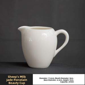 XIYUANJI | Fairness Cup White Porcelain Ceramics