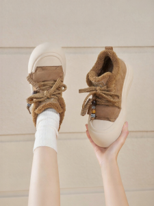 Josiny | Thick Sole Warm Leisure Shoes for Women Autumn and Winter