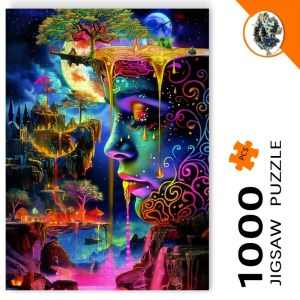 500/1000 Pieces Jigsaw High Mountains And Flowing Water Jigsaw Puzzle Educational Toy for Kids Children s Games Christmas Gift