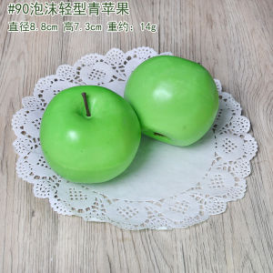 โมเดลตกแต่งฟองน้ําผลไม้จําลองสูงปลอมแอปเปิ้ลแดงฟูจิเหลืองเขียวลูกแพร์กระดูกหิมะลูกแพร์งูผลไม้โดย Redmi