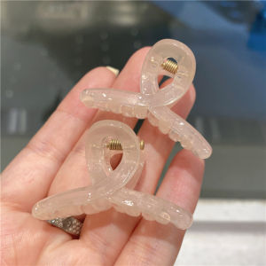 Candy-Colored Hair Clips for Women Mini Edge Clip Korean Internet Celebrity Cute Hairpin Simple Hair Grip