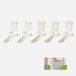 100% Cotton Summer Postpartum Ankle Socks