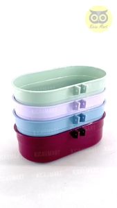 KICAU MART TM TM Tempat Makan Minum Oval Plastik By Sempati TM K2O TM K2 Cepuk Plastik Besar Oval Wadah Pakan Burung Merpati Perkutut Derkuku Tekukur Dara Ayam Bebek Unggas