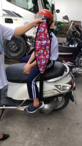 Đai Lớn đi xe máy cho bé từ 1-10 tuổi dày dặn họa tiết đáng yêu  Chống Thấm Nước An Toàn Cho bé