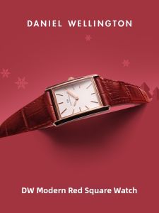Daniel Wellington | Đồng Hồ Đỏ Thời Trang Đơn Giản Sang Trọng