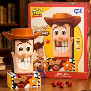 PLEYERID Woody Big Teeth Creative Assembly Building Blocks Model Kit Desktop Throwing Game Party Entertainment Toy Fans Gifts