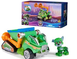 Paw Patrol The Mighty Movie Toy with Skye ChaseMarshall Rocky Rubble Zuma Mighty Pups with light and sound