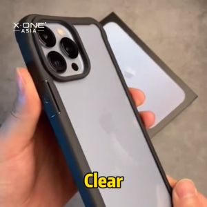 X.One Drop Guard 2.0 ( 2S - Upgraded Version ) Shock Impact Absorption Protection ( Clear / Matte ) Phone Case for iPhone 14 13 12 11 Pro X Xr Xs Max Mini 7 8 Plus SE 2022 2020