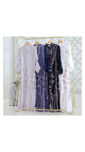 Lalucuku Baju Wanita Gamis Mariyyah Dress Raya Homey Muslim Syari Busui Frendly Kekinian 2025