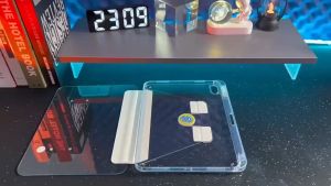 เคสใสคริสตัล หมุนได้ 360° iPad pro12.9 (gen5/gen6/gen7/gen8/gen9/gen10)