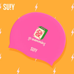 SUIY | Waterproof Non-Compression Long Hair Adult Swim Cap