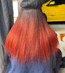 Rambut sambung belakang / Sopak Rambut Brewok