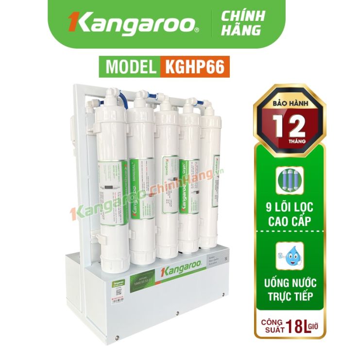 Máy lọc nước Kangaroo để gầm KGHP66 9 cấp lọc hydrogen