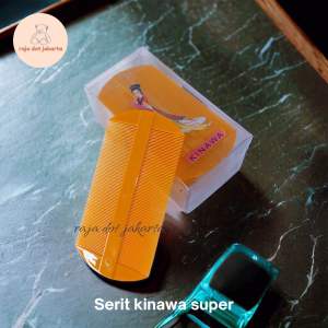 serit kinawa jumbo coklat / sisir kutu rambut / srit rambut