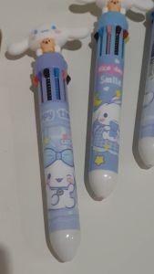 PULPEN CETEK / PENA / BOLPEN TINTA 10 WARNA WARNI CINNAMONROLL