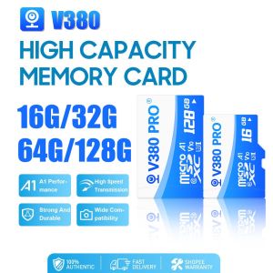 Tốc độ cao thẻ SD V380 Pro 16GB 32GB 64GB 128GB U3 thẻ TF cho CCTV hoặc thẻ nhớ máy ảnh tương thích với điện thoại di động