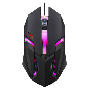 Kebidumei | E-Sports USB Wired Mouse Colorful LED Gaming Mouse 5000 DPI Wired Mice Optical Wired Gamer Mouse For Desktop Laptop PC Computer