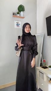 COD TIARA DRESS Bahan SATIN ROBERTO CAVALLI SIZE LXLXXL