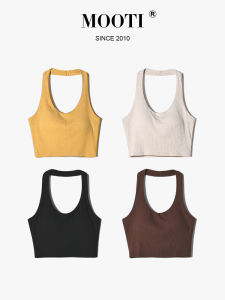 Mooti | Summer Cotton Bralette with Built-in Padded Cups