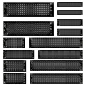 แผงหน้าจอจอแสดงผลแอลอีดี2ชิ้นแผงเมทริกซ์แบบตั้งโปรแกรมได้ควบคุมแอปไฟรูปปิศาจสำหรับรถยนต์ไฟ RGB สำหรับร้านค้าบาร์โรงแรม