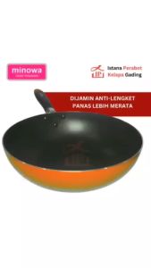 Wajan Penggorengan Minowa XC Teflon Frying Pan Aluminium