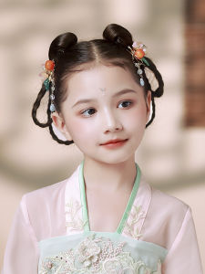 Phụ Kiện Tóc Trang Phục Hanfu Cho Bé Gái Phụ Kiện Tóc Ngắn Cho Bé Gái Tua Rua Phụ Kiện Tóc Phong Cách Trung Hoa Cho Bé Gái