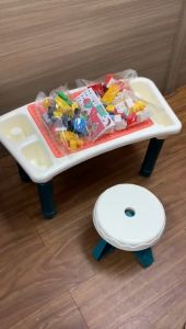 Set Meja Belajar Balok: Membangun Ruang Belajar yang Asyik