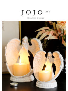 Nordic White Winged Angel Incense Censer