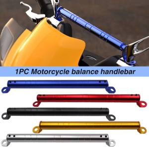 บาร์ มอเตอร์ไซค์ บาร์เสริมปรับได้ บา จับ มอเตอร์ไซค์ บาร์ยาว ยึดรูกระจก ปรับขนาดได้ อะลูมินัมอัลลอย บาร์ ยึด แฮน มอไซ บาร์ จับ มอไซค์ บาร์อินโด บาร์ ยาว ยาว 110i