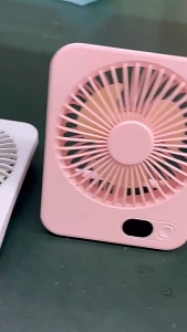 (FLASH SALE) Kipas Meja Mini Portabel USB 10000mAh Gantung 180° LED Kipas Angin Tidur 5 Kecepatan