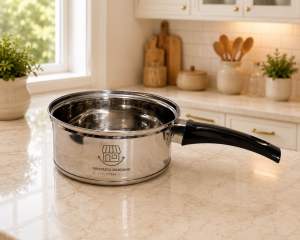 PANCI SUSU AIR / MASAK MIE UKURAN 16cm BAHAN STAINLES