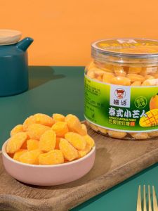 Thai Mango Flavored Fruit Juice Soft Gummies