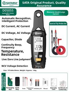SATA | High Precision Intelligent Clamp Meter